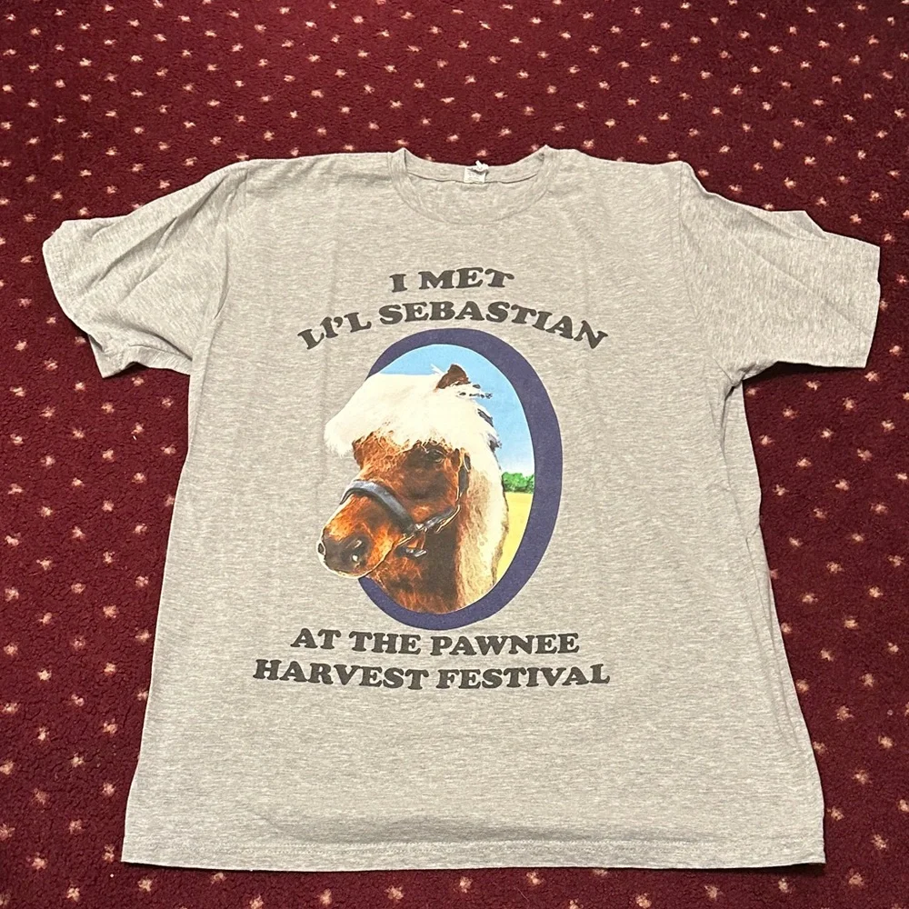 Gray Li'l Sebastian Graphic T-Shirt - Picture 1 of 3